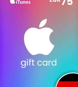 Buy Apple iTunes Gift Card 75 EUR Germany iTunes CD Key