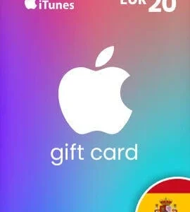 Buy Apple iTunes Gift Card 20 EUR Spain iTunes CD Key