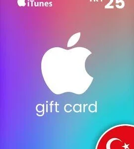 Buy Apple iTunes Gift Card 25 TRY Turkey iTunes CD Key