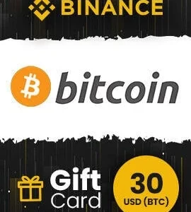 Buy Binance Gift Card (BTC) 30 USD Binance CD Key