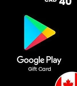 Buy Google Play Gift Card 40 CAD Canada Google Play CD Key