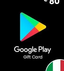 Buy Google Play Gift Card 80 EUR Italy Google Play CD Key