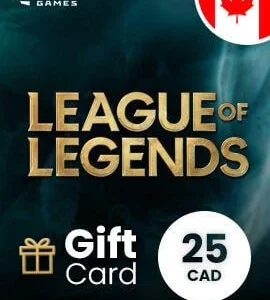Buy League of Legends Gift Card 25 CAD Canada Riot CD Key
