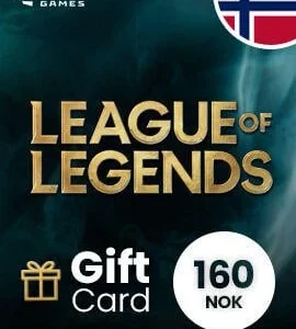 Buy League of Legends Gift Card 160 NOK Norway Riot CD Key
