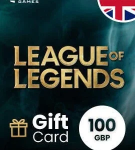 Buy League of Legends Gift Card 100 GBP United Kingdom Riot CD Key