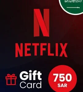 Buy Netflix Gift Card 750 SAR Saudi Arabia Netflix CD Key
