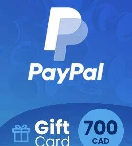 Buy Paypal Wallet Top Up 700 CAD Paypal CD Key