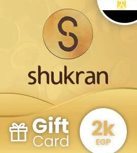 Buy Shukran Gift Card 2000 EGP Egypt Shukran CD Key
