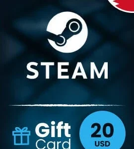 Buy Steam Gift Card 20 USD Bahrain Steam CD Key