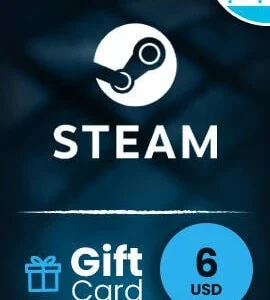 Buy Steam Gift Card 6 USD Honduras Steam CD Key