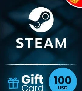 Buy Steam Gift Card 100 USD Kyrgyzstan Steam CD Key