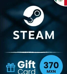 Buy Steam Gift Card 370 MXN Mexico Steam CD Key