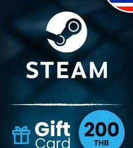 Buy Steam Gift Card 200 THB Thailand Steam CD Key
