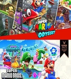 Buy Super Mario Odyssey + Super Mario Bros. Wonder Nintendo Switch Account