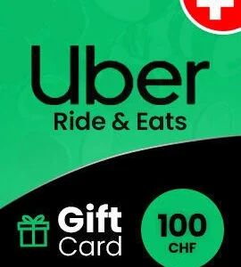 Buy UBER Ride and Eats Voucher 100 CHF Switzerland Uber CD Key
