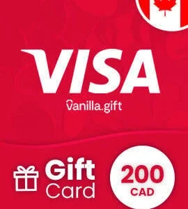 Buy Vanilla Visa 200 CAD Canada Vanilla Visa CD Key