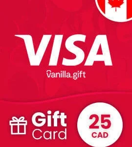 Buy Vanilla Visa 25 CAD Canada Vanilla Visa CD Key