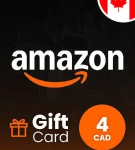 Buy Amazon Gift Card 4 CAD Canada Amazon CD Key