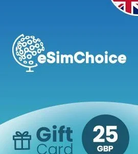 Buy eSimChoice 25 GBP United Kingdom eSimChoice CD Key