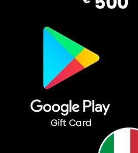 Buy Google Play Gift Card 500 EUR Italy Google Play CD Key