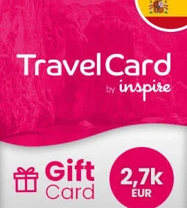 Buy Inspire TravelCard Gift Card 2700 EUR Spain travelbyinspire CD Key