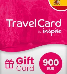 Buy Inspire TravelCard Gift Card 900 EUR Spain travelbyinspire CD Key