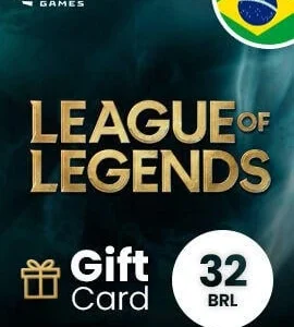 Buy League of Legends Gift Card 32 BRL Brazil Riot CD Key