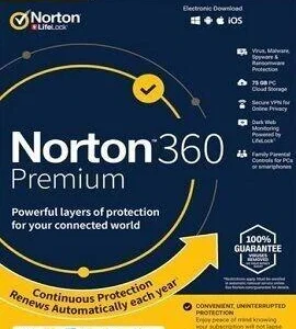 Buy Norton 360 Premium 75 GB 3 Years / 10 Devices Europe Norton CD Key