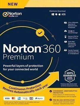 Buy Norton 360 Premium 75 GB 3 Years / 10 Devices Europe Norton CD Key