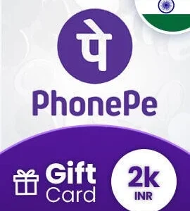 Buy PhonePe Gift Card 2000 INR India PhonePe CD Key