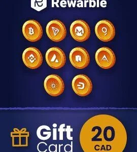 Buy Rewarble Crypto Gift Card 20 CAD by Rewarble CD Key