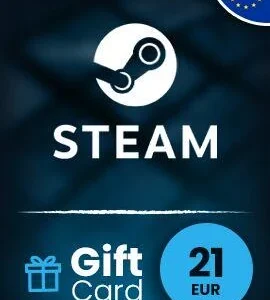 Buy Steam Gift Card 21 EUR Europe Steam CD Key