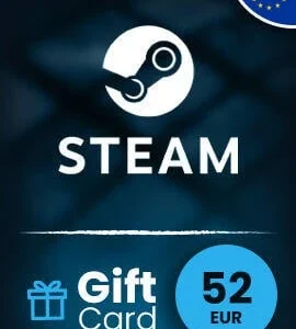 Buy Steam Gift Card 52 EUR Europe Steam CD Ke