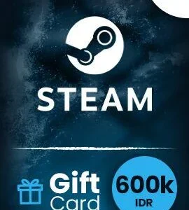 Buy Steam Gift Card 600000 IDR Indonesia Steam CD Key
