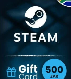 Buy Steam Gift Card 500 ZAR South Africa Steam CD Key