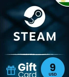 Buy Steam Gift Card 9 USD Tajikistan Steam CD Key