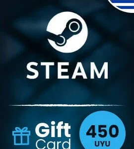 Buy Steam Gift Card 450 UYU Uruguay Steam CD Key