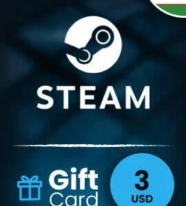 Buy Steam Gift Card 3 USD Uzbekistan Steam CD Key
