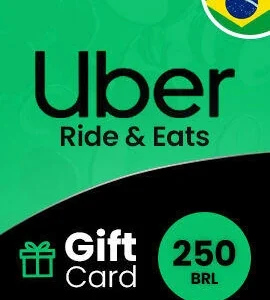 Buy UBER Ride and Eats Voucher 250 BRL Brazil Uber CD Key