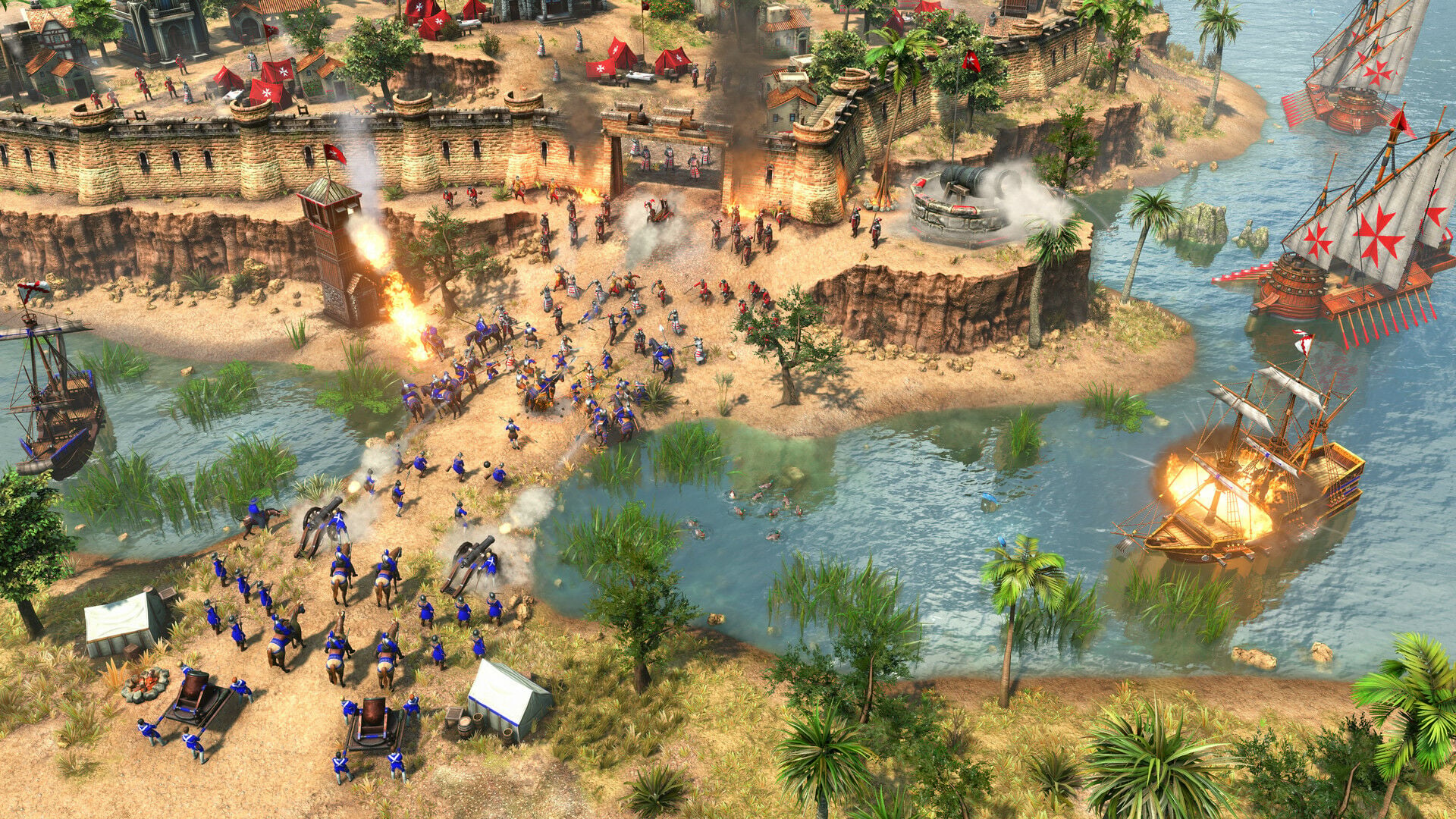 Buy Age of Empires III: Definitive Edition - Knights of the Mediterranean Steam CD Key - Image 7