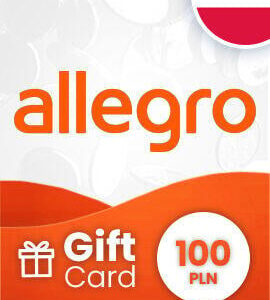 Buy Allegro Gift Card 100 PLN Global Allegro CD Key