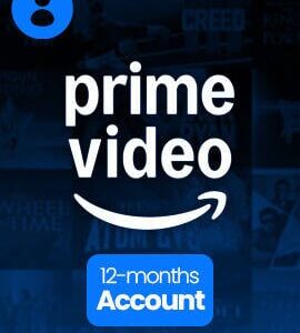 Buy Amazon Prime Video 12 Months Amazon Account