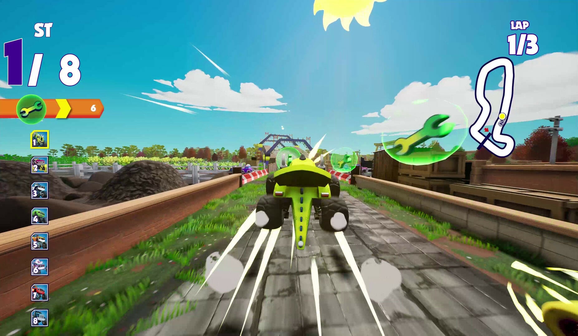 Buy Blaze and the Monster Machines: Axle City Racers Steam CD Key - Image 3