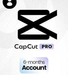 Buy CapCut Pro 6 Months CapCut Account