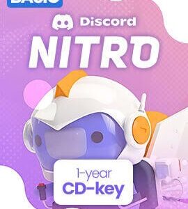 Buy Discord Nitro Basic 1 Year Discord CD Key