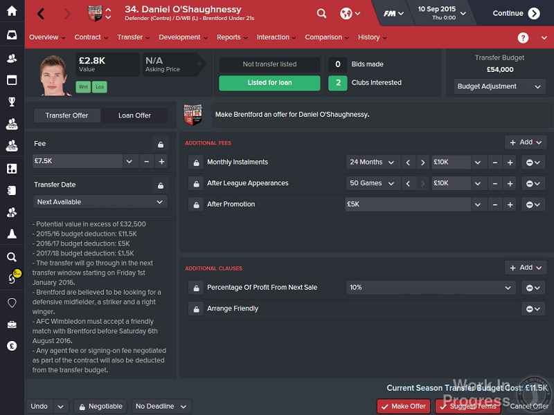 Buy Football Manager 2016 South-East Global Steam CD Key - Image 4