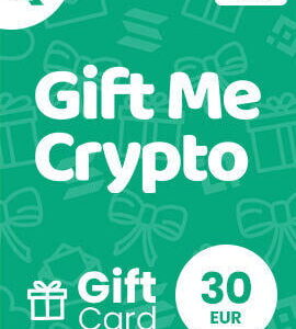 Buy Gift Me Crypto Gift Card 30 EUR (ETH) CD Key