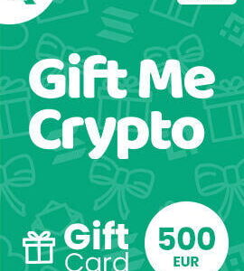 Buy Gift Me Crypto Gift Card 500 EUR (USDC) CD Key
