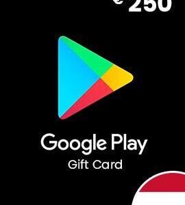 Buy Google Play Gift Card 250 EUR Global Google Play CD Key