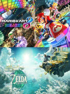 Buy Mario Kart 8 Deluxe + The Legend of Zelda: Tears of the Kingdom Nintendo Switch Account